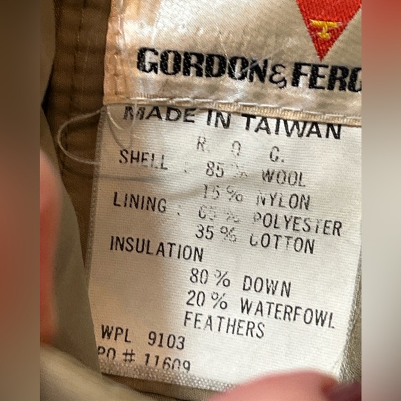 Gordon & Ferguson Field & Stream DOWN PUFFER VEST BROWN BLACK Plaid Reversible L - Picture 10 of 16